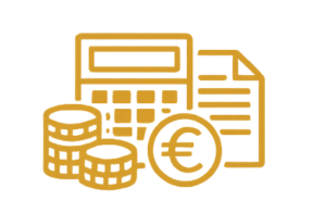 Financiële administratie icoon